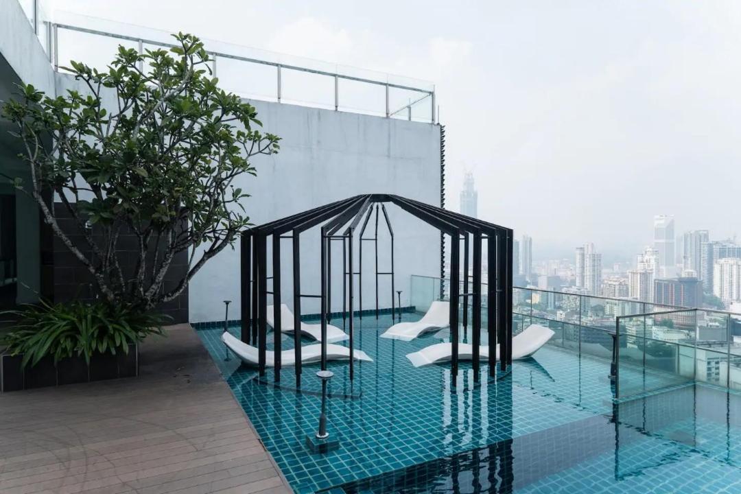 Tribeca 2Bedroom 3Min Walk To Bukit Bintang 2 Rooftop Pool กัวลาลัมเปอร์ ภายนอก รูปภาพ